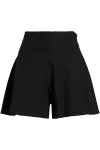 Black Linen-blend shorts | VINCE. | THE OUTNET
