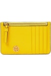 Yellow Leather cardholder | Sale up to 70% off | THE OUTNET | TORY BURCH | THE OUTNET