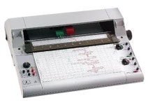 250-mm Flatbed Recorder, 2 channels, 115/230 VAC