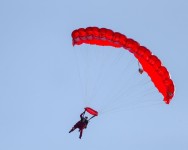 city he was captured in during Second world war 75 years ago Hero Scots veteran, 97, plunges through air while strapped to parachute