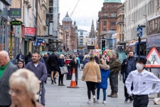 Glasgow high streets mobbed again as hundreds return queue for shops months after city left a ghost town – The Scottish Sun... 