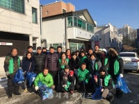 [로컬핫뉴스]강원 원주시 단구동 , 설맞이 마을안길 대청소 전개