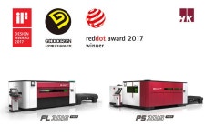 화성시 소재 에이치케이(주), 레이저가공기로 한국 공작기계 최초 2017 독일 iF, Reddot 디자인 어워드 동시 수상