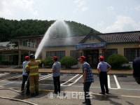 [세계로컬핫뉴스]내서면 목조문화재 소방훈련 실시