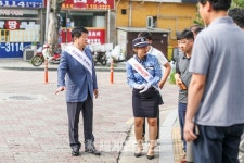 [세계로컬핫뉴스]인천 계양구, 시민단체와 연계한 교통사고 줄이기 (교통안전)캠페인 실시