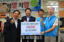[세계로컬핫뉴스] 대전시 대덕구노인종합복지관, 어르신들께 삼계탕으로 초복맞이 행사