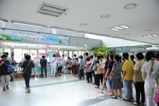 익산원광대학교병원.익산시보건소, 손씻기 체험 행사 열어...