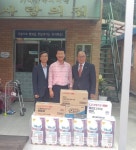 충북도의회 정영수 교육위원장, 추석맞이 사회복지시설 위문 방문