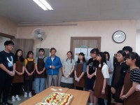 대전만년고 만년송(가족 봉사단), 대전여성장애인연대에서 봉사활동 실시