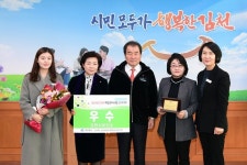 [세계로컬핫뉴스] 경상북도 심뇌혈관질환 예방관리사업 성과대회 김천시 “우수기관상” 수상