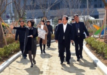 김석준 부산교육감 14일 일광지역 신설학교 현장 방문