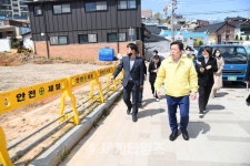 [세계로컬핫뉴스] 광주 남구, 달뫼 달팽이 새뜰마을 도시재생 현장 점검