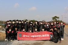 익산 부송중, 독거노인 2가구에 사랑의 연탄 600장 나눔