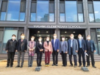 경기도의회 교육행정위원회, 포항 유강초등학교 현장방문에 나서