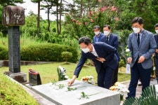 [세계로컬핫뉴스] 남원시, ′이석규 민주노동열사 34주기 추모식′ 참석인원 최소화해서 열려
