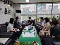 박정옥 안양시부의장, 관양중학교 교육환경 개선 학부모 간담회 가져