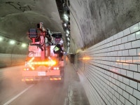 용인시, 추석 앞두고 터널 등 도로 시설물 정비