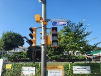 “학교 앞 횡단보도, 음성 안내받아 안전하게 건너세요”