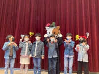 한솔초, 친구들아 모여라! 솔냥이와 놀자!