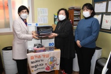 정순애 시의회 부의장, 설명절맞이 비젼스쿨과 느티나무지역아동센터 위문
