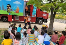파주 동패유치원, 119 이동 안전체험활동