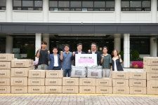 주식회사 새날, 의왕시에 여름침구 460개 기부