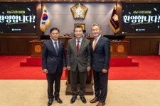 강남구의회 김형대 의장, 지미 리 장관 접견