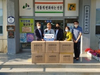 달마품바, 연풍면에 마스크 10,000매 기증