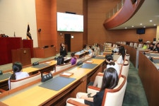 성남초등학교 학생, 성남시의회 홍보관 견학