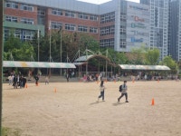 아침 체육활동으로 배곧초는 언제나 ‘굿모닝’