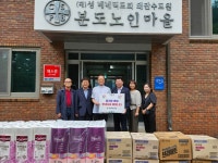 경북도의회 정한석 의원, 추석맞아 노인복지시설 위문