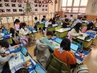 광명 안현초 A,I 로봇 코딩 교육 실시