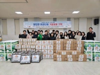 양도면 유관단체, 동장군도 물리칠 따뜻한 온정
