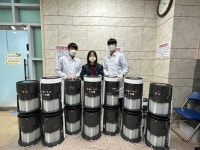 강남구, 경로당·복지관 공기청정기에 신기술 필터 적용한 ESG 실증 추진