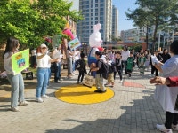 조남초등학교 어린이날 기념 등굣길 행사 실시