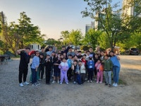 군서초등학교, ‘우리들의 봄날’ 사제동행 캠핑체험 실시