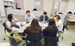 유영일위원장, 삼성초등학교 일원 하천 자동차단기 설치 논의