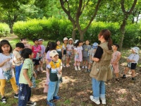 시화유치원, ‘도시숲, 초록 발자국’ 생태프로그램 운영