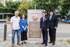 영등포구의회 박현우 의원, 여의동로 ‘구상시인길’ 명예도로 표지석 제막식 참석
