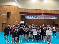 구리남양주 광릉중학교 제13회 경기도형 학교스포츠클럽 사제간 배구대회 우승