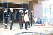 아산교육지원청, 신설학교 공사 현장 점검