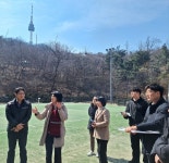 옥재은 서울시의원, 남산공원 체육시설 현장점검 실시