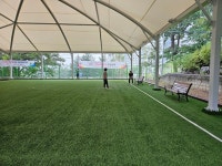 성남시, 야외 게이트볼장 17곳에 지붕막 설치