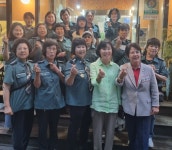 가수원동 여성 방범대, 폭우 속에도 계속되는 야간 순찰