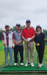 정발산파크골프장 리모델링 완료…이택수 도의원, 주민과 시범라운딩 및 시설 점검