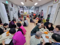 대전 동구 용전동 지‧사‧협, 새해맞이 경로당 방문 나서