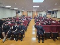 김현문 의원 주성중 학생들과 의회 체험의 장 마련