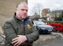 Audi S4 written off after bungling bin lorry driver clipped mans garage causing it to collapse on his car | The Sun Mans Audi... 