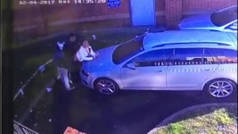Incredible moment couple start having sex against a car around the back of Asda - while letting another man WATCH | The Irish Sun... 