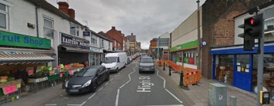 High street on lockdown after man attacked with machete in West Midlands | The Irish Sun High street on lockdown after man... 